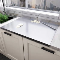 Always-Ready Stainless Steel Prep Board