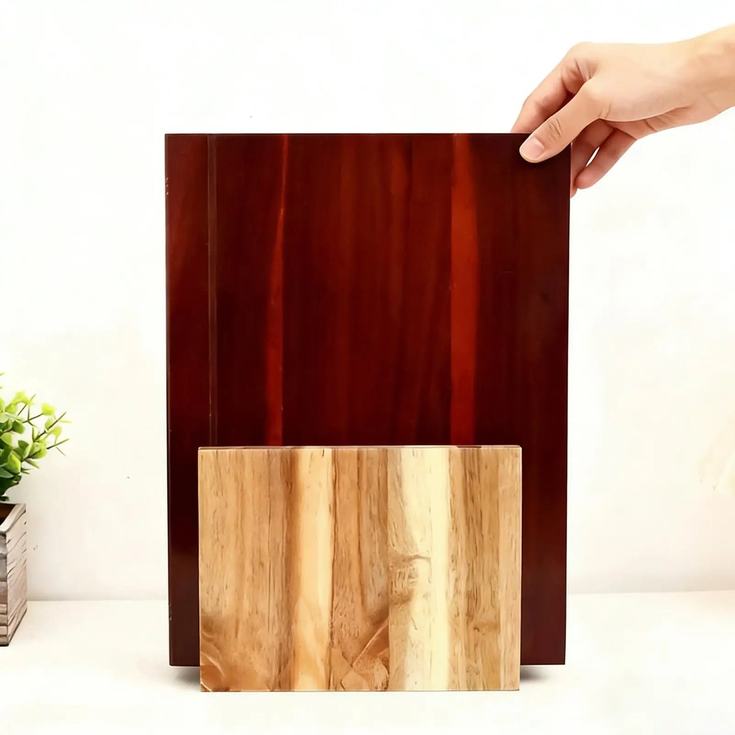 Acacia Bookshelf Cutting Board Collection